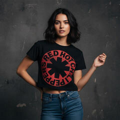 Tricou Red Hot Chili Peppers Asterisk Circle - 1