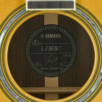 Guitare Jumbo acoustique-électrique Yamaha LJ16BC Billy Corgan - 5