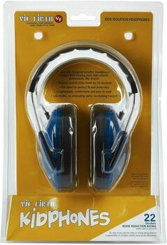 Füldugók Vic Firth KIDP Kidphones Kék Füldugók - 2