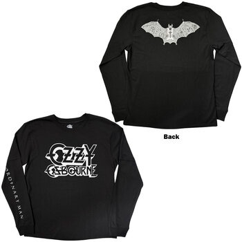 T-särk Ozzy Osbourne Tattoo Bat (Back Print) Black M T-särk - 3