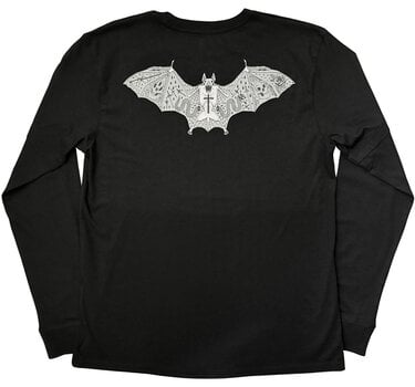 T-krekls Ozzy Osbourne Tattoo Bat (Back Print) Black 2XL T-krekls - 2