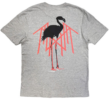 T-särk Sleep Token Flamingo Pink Logo (Back Print) Grey 2XL T-särk - 2