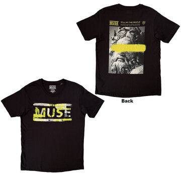 Košulja Muse Will Of The People (Back Print) Black XL Košulja - 5