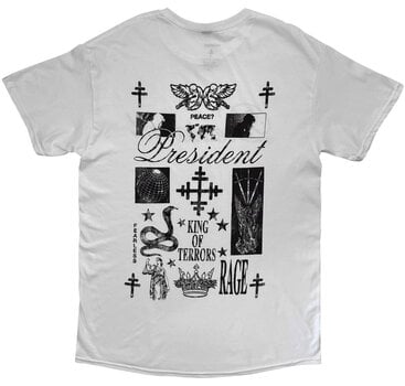 T-krekls President King Of Terrors (Back Print) White L T-krekls - 2