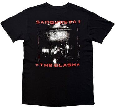Tricou The Clash Sandinista (Back Print) Black 2XL Tricou - 2