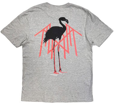 T-shirt Sleep Token Flamingo Pink Logo (Back Print) T-shirt à manches courtes Grey L - 2
