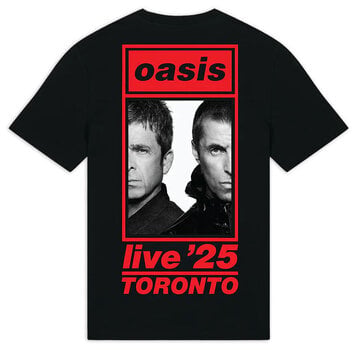 Сорочка Oasis Toronto Half Faces Fan Store (Back Print & Ex-Tour) Black XL Сорочка - 2