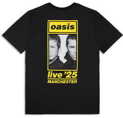 Skjorta Oasis Manchester 16 July Event (Back Print & Ex-Tour) - 1