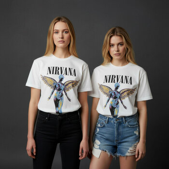 T-särk Nirvana In Utero Angel Natural L Naiste T-särk - 5
