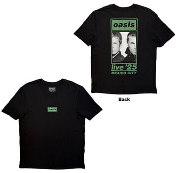 Сорочка Oasis Mexico City Half Faces Fan Store (Back Print & Ex-Tour) Black 2XL Сорочка - 3