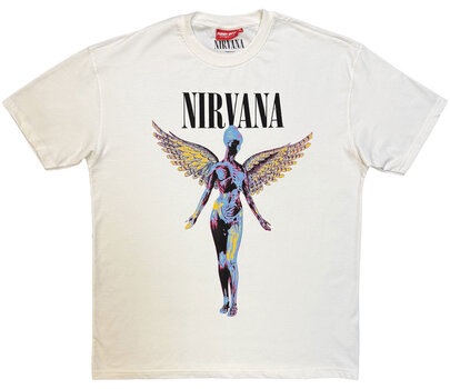 T-krekls Nirvana In Utero Angel Natural 2XL Sieviešu T-krekls - 4