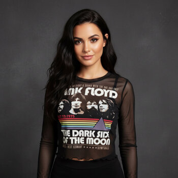 T-särk Pink Floyd Vintage Stripes Black XS Naiste T-särk - 2