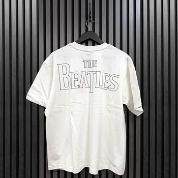 T-krekls The Beatles Four Portrait Wash White L T-krekls - 5