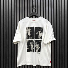 T-krekls The Beatles Four Portrait Wash - 5