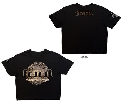 Camiseta de manga corta Tool Eye Geo Glow (Back Print) Crop Top Black S De mujer - 3