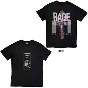 T-shirt President Rage (Back Print) T-shirt à manches courtes Black M - 3