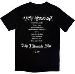 T-Shirt Ozzy Osbourne Ultimate Sin Tribute (Back Print) - 1