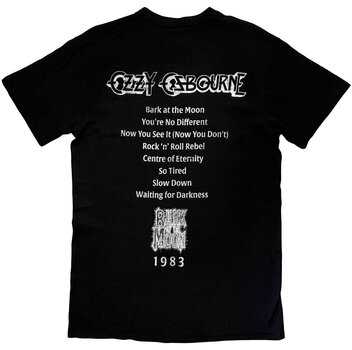 Košulja Ozzy Osbourne Bark At The Moon Tribute (Back Print) Black M Košulja - 2