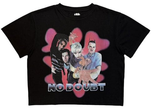 T-Shirt No Doubt Horns Black 2XL Damen T-Shirt - 2