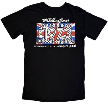 Košulja The Rolling Stones London 1973 (Back Print) Black XL Košulja - 2