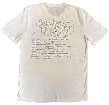 Сорочка The Beatles The Beatles On Apple (Back Print) Natural S Сорочка - 2