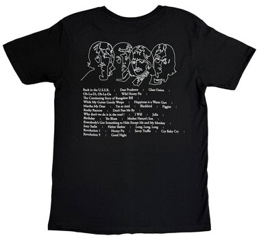 Сорочка The Beatles The Beatles On Apple (Back Print) Black 2XL Сорочка - 2