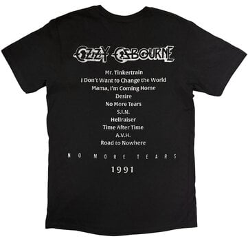 Πουκάμισο Ozzy Osbourne No More Tears Tribute (Back Print) Black M Πουκάμισο - 2