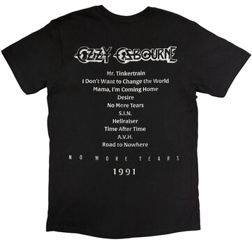 Košulja Ozzy Osbourne No More Tears Tribute (Back Print) Black S Košulja - 2