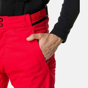 Smučarske hlače Rossignol Mens Sports Red M - 3