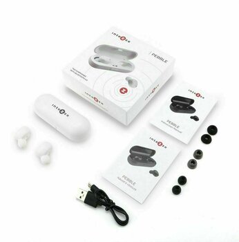 True Wireless In-ear Intezze Pebble White - 4