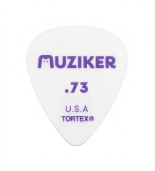 Púa Muziker 0.73 Tortex Standard White Púa - 2