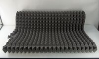 Mega Acoustic PA-PMP5 115x195x5 Dark Gray Panou absorbant din spumă (Defect)
