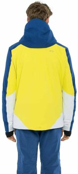 Ski Jacket Kjus Boval Southern Blue/Citric Yellow 50 - 4