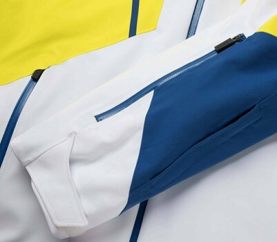 Smučarska jakna Kjus Boval Southern Blue/Citric Yellow 50 - 5