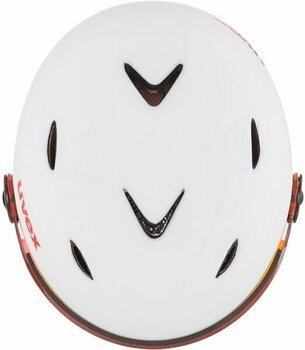 Ski Helmet UVEX Junior Vision Pro Ski Helmet White/Red Mat 52-54 cm 19/20 - 5