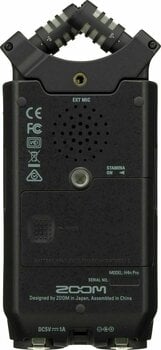Hordozható felvevő Zoom H4n Pro Fekete - 4