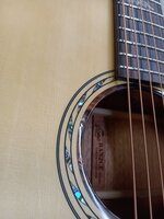 Bromo BAN2CE Natural Guitare Jumbo acoustique-électrique