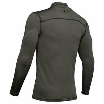 Thermal Clothing Under Armour ColdGear Compression Mock Carbon Heather 2XL - 5