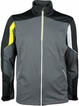 Waterproof Jacket Galvin Green Brody Windstopper Iron Grey/Black/Yellow/White M - 2