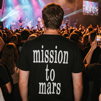 T-krekls The Smashing Pumpkins Mission To Mars (Back Print) Black XL T-krekls - 4