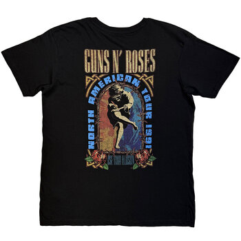 Košulja Guns N' Roses North American Tour Skull (Back Print) Black 2XL Košulja - 2