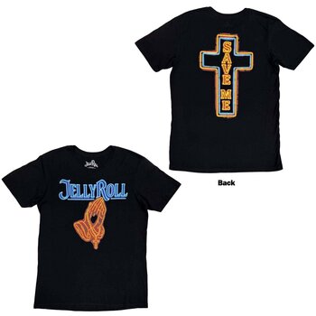 T-krekls Jelly Roll Save Me Neon (Back Print) Black 2XL T-krekls - 3