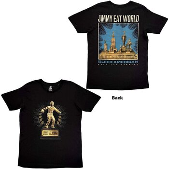 Košulja Jimmy Eat World Bleed American (Back Print) Black XL Košulja - 3