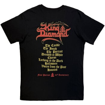 T-särk King Diamond Fatal Portrait (Back Print) Black XL T-särk - 2