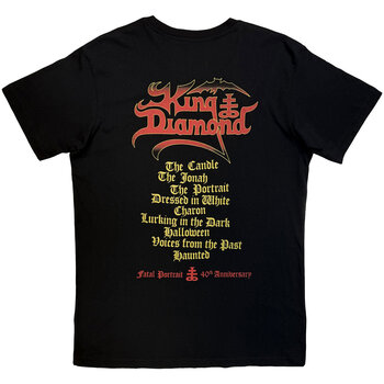 Košulja King Diamond Fatal Portrait (Back Print) Black M Košulja - 2