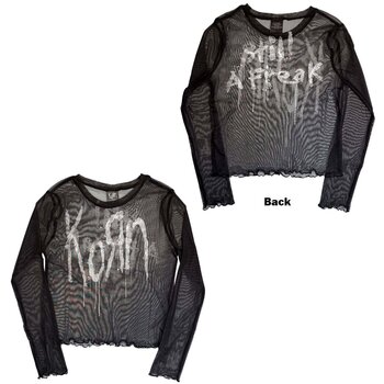 Ing Korn Still A Freak (Front & Back) Black XL Női Ing - 3