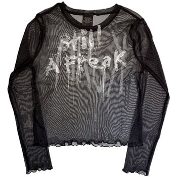 Риза Korn Still A Freak (Front & Back) Black 2XL Дамски Риза - 2