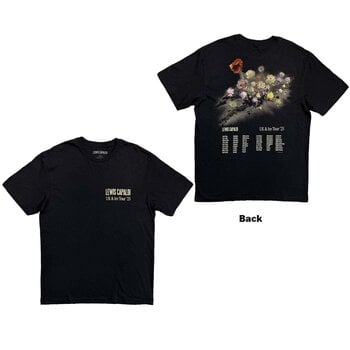 Paita Lewis Capaldi Flowers UK Tour '25 (Back Print, Ex-Tour) Black M Paita - 3