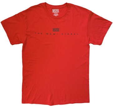Skjorta Muse The Wow Signal (Back Print) Red XL Skjorta - 4