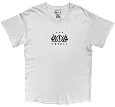 Tricou Muse The Wow Signal (Back Print) White M Tricou - 4
